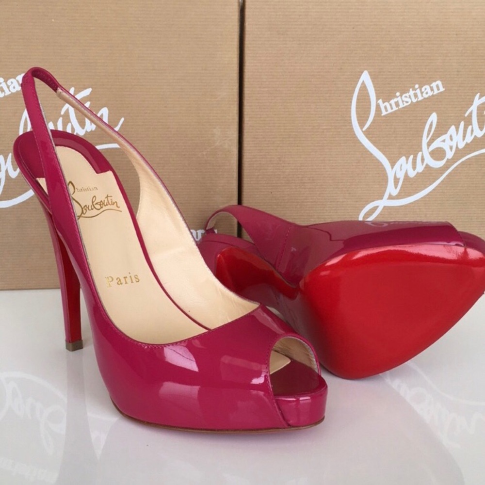 Christian Louboutin No Prive 120 Slingbacks